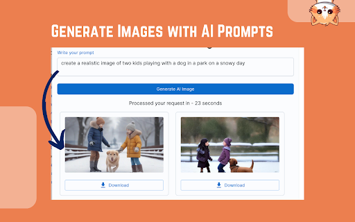 imgBuddy: Text to Image  Awesome Image Tools [ AI Powered ]  from Chrome web store to be run with OffiDocs Chromium online